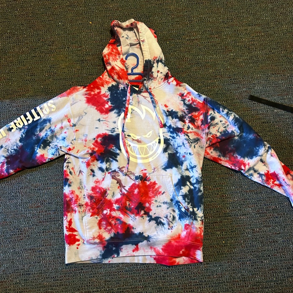 Spitfire Wheels tie-dye hoodie